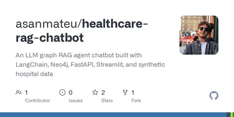 GitHub Asanmateu Healthcare Rag Chatbot An LLM Graph RAG Agent