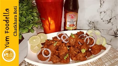 Chatkhara Boti Recipe By Yum Foodella Chatkhara Beef Boti Beef