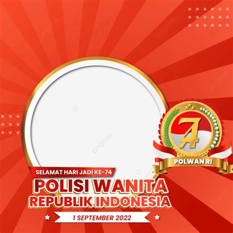 Twibbonize Selamat Hari Jadi Ke 74 Polisi Wanita Republik Indonesia 1