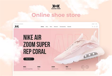 Online Shoe Store Behance