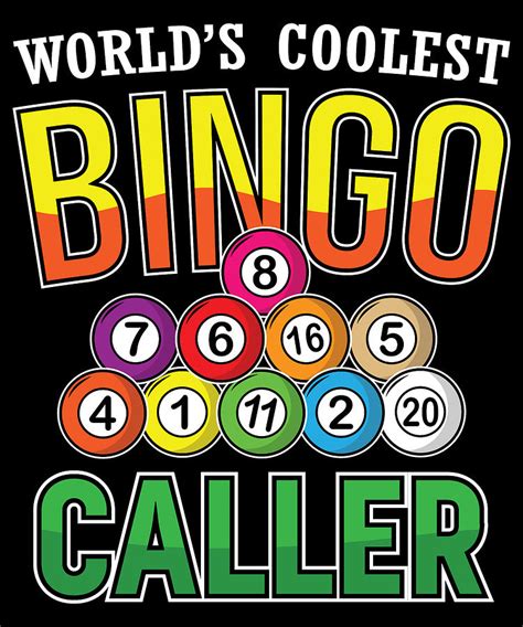 Bingo Caller Funny Digital Art By Michael S Pixels