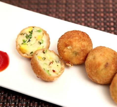 Cheese Corn Balls Recipe - Appetizers and Party Recipes