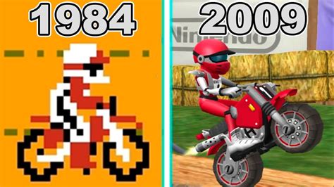 Excitebike Game Evolution Youtube