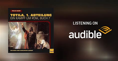 Totila Abteilung By Felix Dahn Audiobook Audible