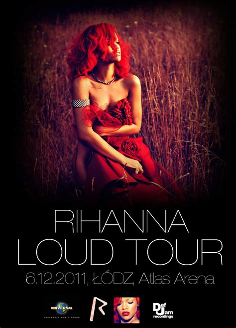 Rihanna Tour Poster