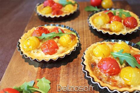 Tartelette au tomates oignons confits et gorgonzola Délizioso