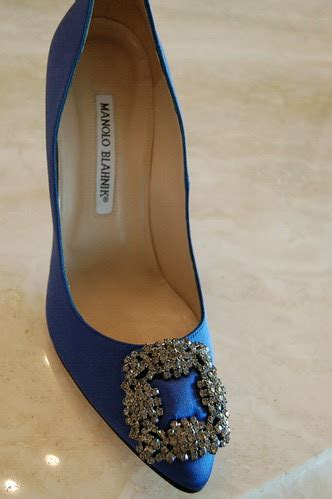 Shoe Crazed Front View Of Manolo Blahnik S Sex The City Shoe Photo