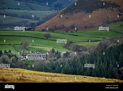 Landscape Kington Herefordshire Stock Photo Alamy