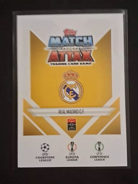 Topps Match Attax Ucl Kylian Mbappe Foil Real Madrid Eur