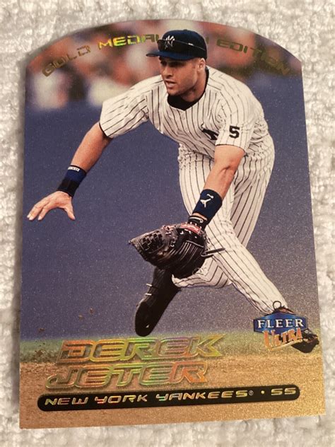 Fleer Ultra Gold Medallion Edition G Derek Jeter For Sale