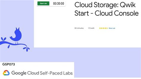 Cloud Storage Qwik Start Cloud Console Gsp Youtube