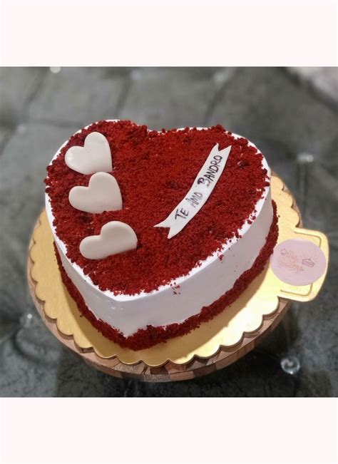 Heart Shaped Red Velvet Cake