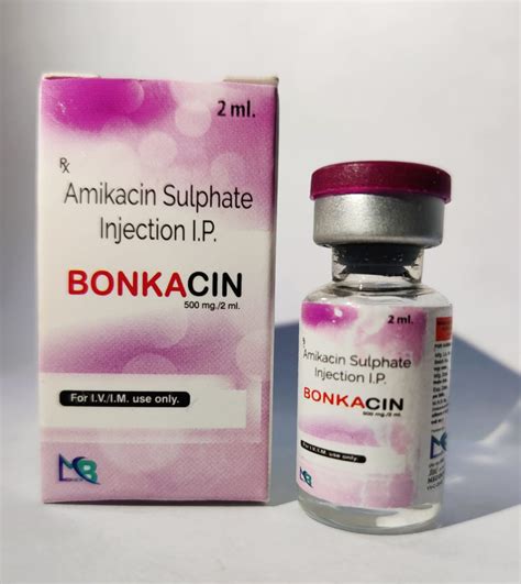 Amikacin Sulphate Injection Ip Mediboon Pharma