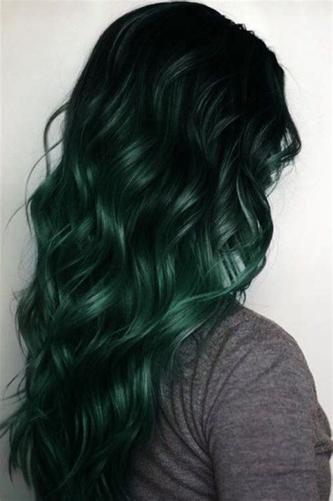 Las Tendencias De Coloración Más Bonitas De Pinterest Cabello Verde