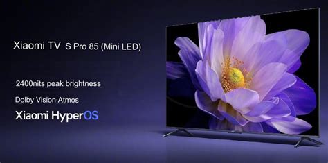 Xiaomi Ra M T Tv S Pro Mini Led Inch Ch Y Hyperos Mini Led S Ng