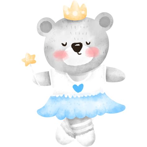 Dancing Bear Watercolor 11908285 Png