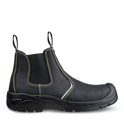 REBEL Anvil Chelsea Boot Black REBEL Safety Gear Retail