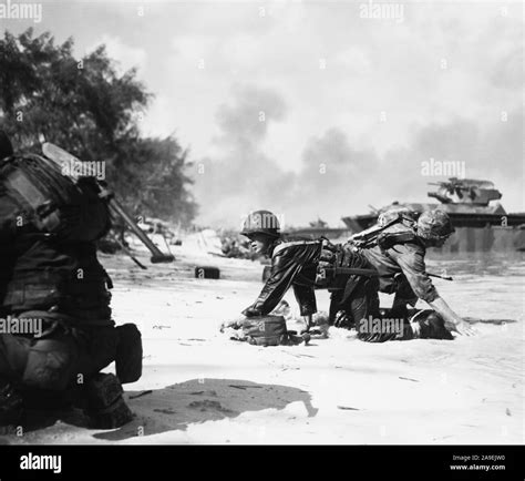 World War II Photos - Battle of Saipan Stock Photo - Alamy