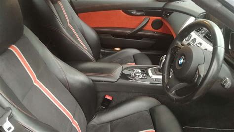 Bmw Z Is Convertible Hard Top Dab Suede Leather In Stunning