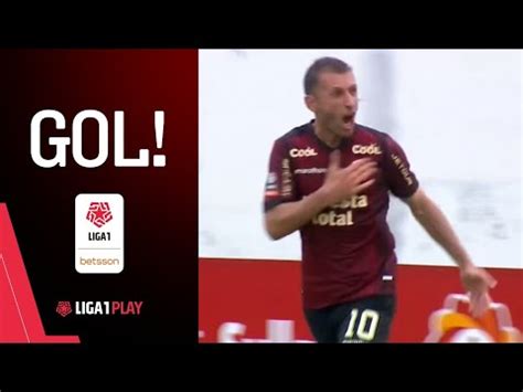 Gol de Horacio Calcaterra con Universitario vs Alianza Atlético por la