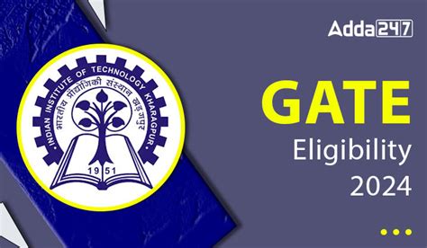 Gate Eligibility 2024 Check Gate Exam Eligibility Criteria