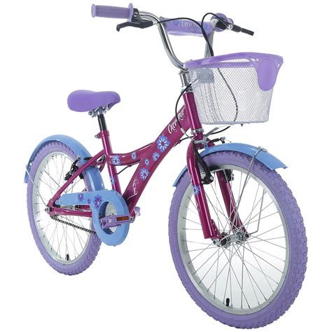 Bicicleta Oxer Rose Aro 20 Freio V Brake Feminina Infantil