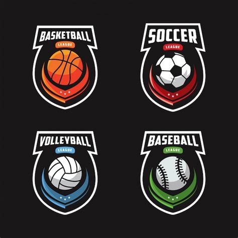 Premium Vector Sports Logo Set