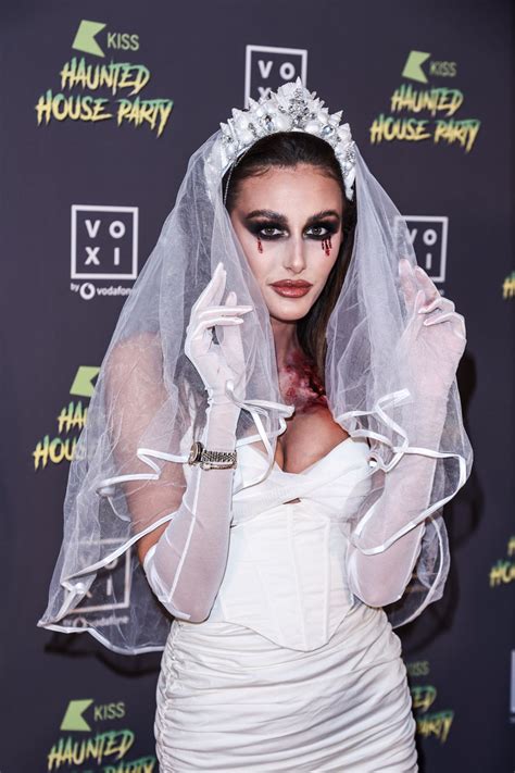Chloe Veitch – VOXI Presents KISS Haunted House Party in London 10/28