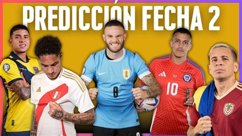 Predicción Fecha 02 Copa América YouTube