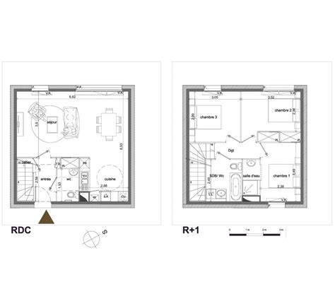 Plan Maison 100m2 A Etage Menuiserie