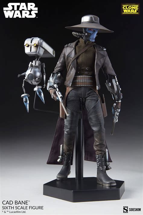 Star Wars The Clone Wars Cad Bane Figure By Sideshow The Toyark News