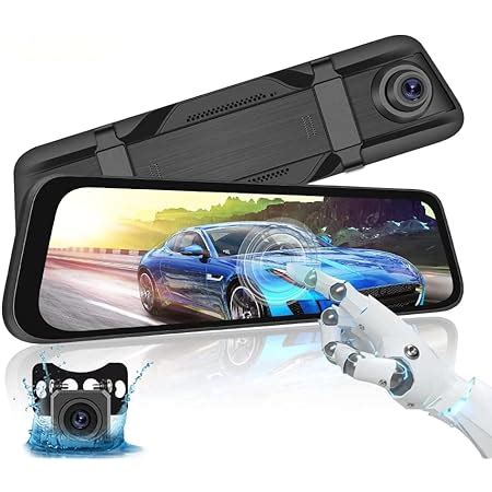 Camecho Mirror Dash Cam Backup Camera P Full Hd Touch Screen