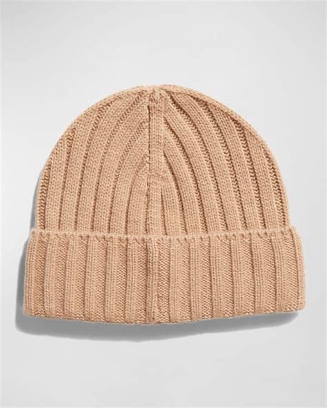 Neiman Marcus Mens Cashmere Beanie Hat Neiman Marcus