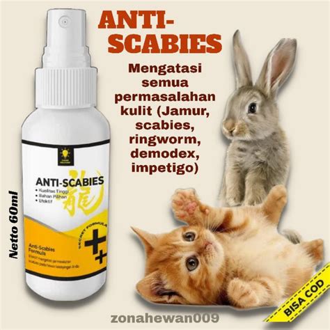 Jual Obat Jamur Kucing Scabies Demodex Impetigo Jamur Kutu Parasit