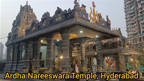 Ardhanareeswara Temple In Hyderabad Ardhanareeswara Newtemple