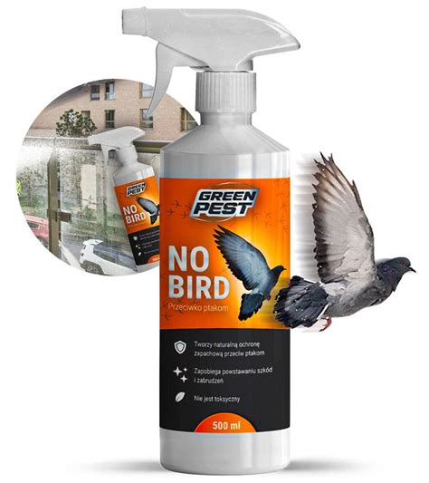 Rodek Green Pest Na Ptaki Ml No Bird Preparat Spray Na Go Bie