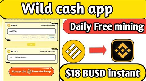 Wild Cash Mining App Withdraw Proof Ll Wild Cash Swap Proof YouTube