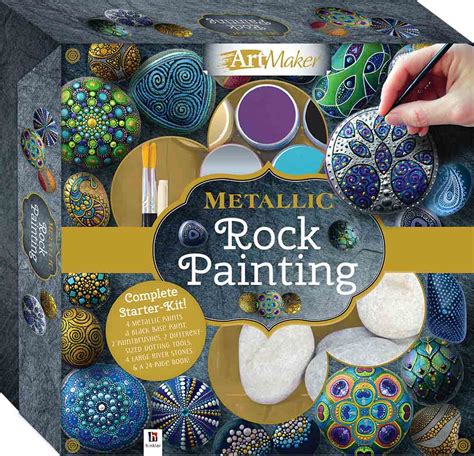 Metallic Rocks Deluxe Kit 2020 Us Ed Craft Kits Art And Craft