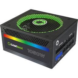 GameMax RGB Rainbow 1050 W 80+ Gold Certified Fully Modular ATX Power ...