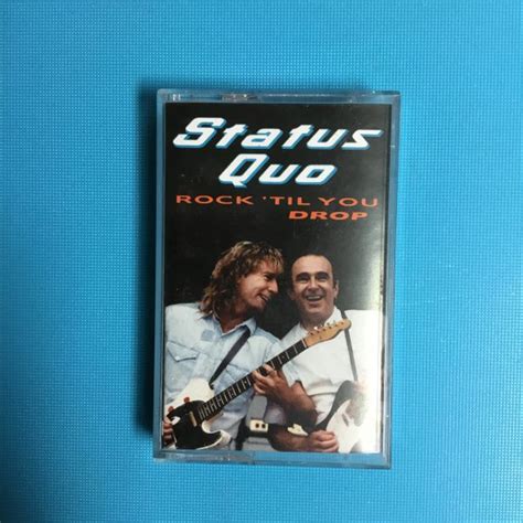 STATUS QUO Rock Till You Drop 1991 Cassette Album