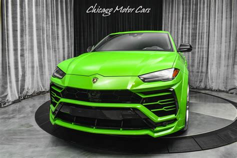 Used 2021 Lamborghini Urus SUV Verde Mantis Pearl NOVITEC Widebody