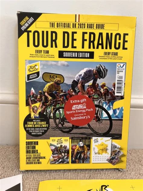 Tour De France Official Race Guide Souvenir Edition Inc Road Map