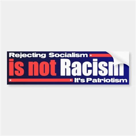 Its Not Racism Bumper Sticker Zazzle