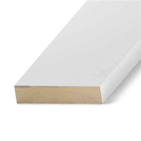 Primed Mdf Board Common 11 16 In X 7 1 4 In X 10 Ft Actual 0 669