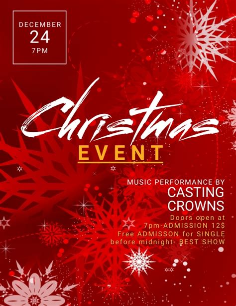 Christmas Event Template | PosterMyWall