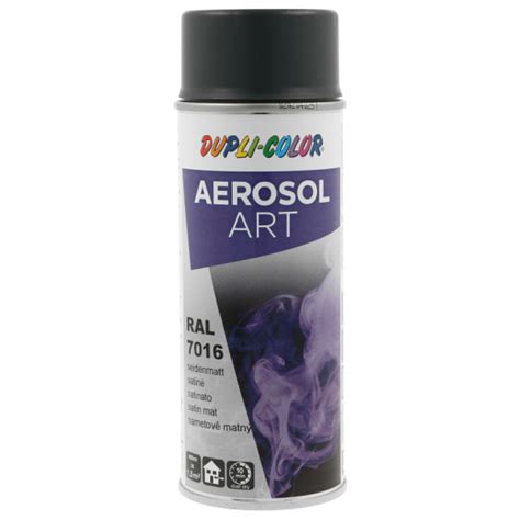 Bombe de Peinture Acrylique satinée Gris anthracite RAL 7016