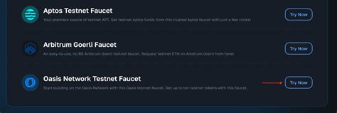 Oasis Testnet Faucet - Get Testnet Funds for the Oasis Network