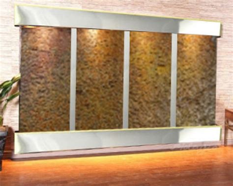 Adagio Regal Falls Wall Fountain - Water Gallery