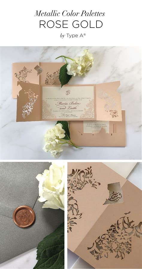 Wedding Invitation Color Palette - jenniemarieweddings