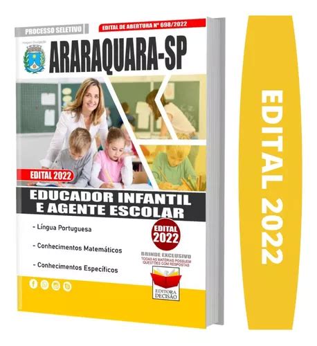 Apostila Araraquara Sp Educador Infantil E Agente Escolar